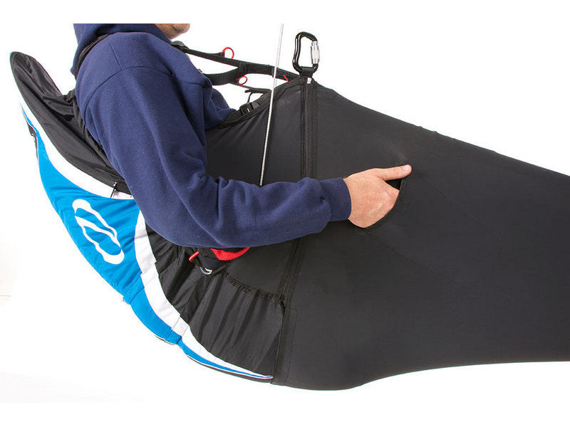 Ozone Ozium harness - storage pocket beneath the seat