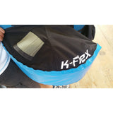 Removable cleaning tarpaulin.