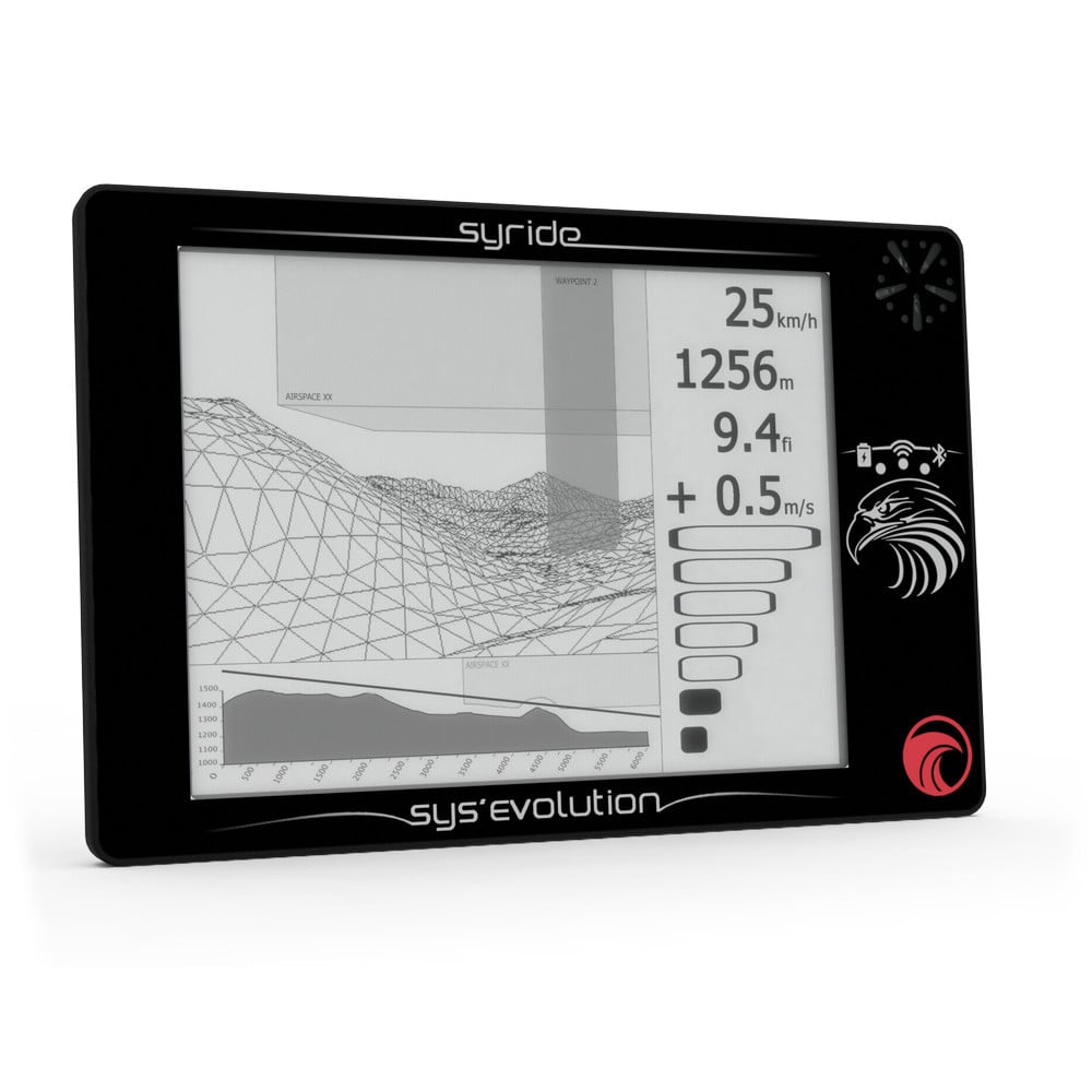 Syride SYS'Evolution flight computer: complete, powerful, convenient, intuitive