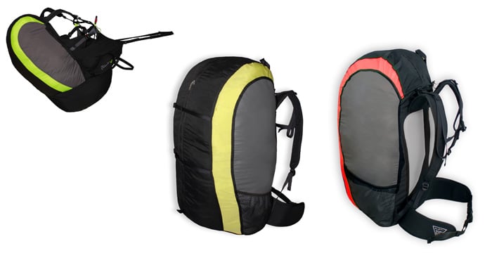 Supair AltiRando XP 2008 - Reversible Harness-Rucksack (PAST MODEL)