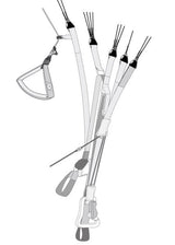 Advance Alpha 5 Paramotor - Hang point for paramotoring (trimmers in use)