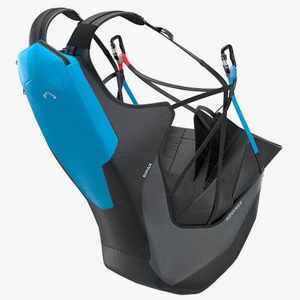 Advance BIPAX tandem paragliding passenger harness