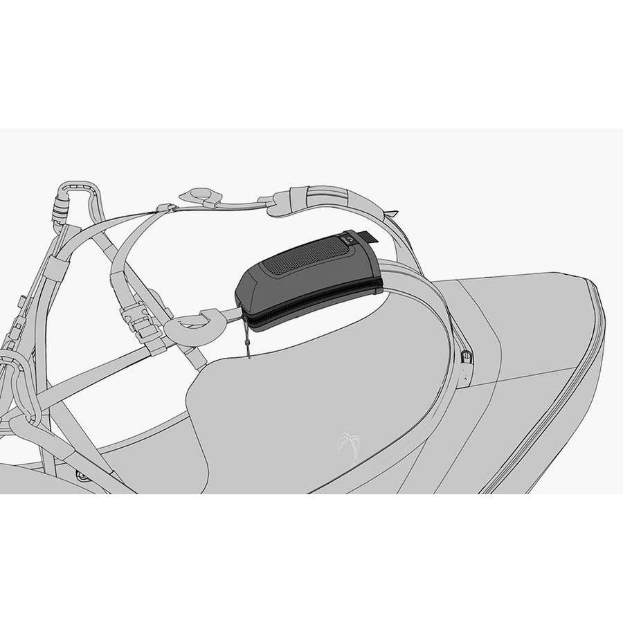 secured by zip fastener.