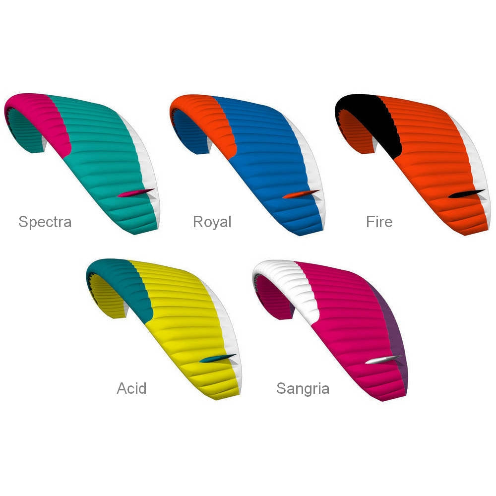 The Hybrid Risers have a speed system for use when flying without the motor.