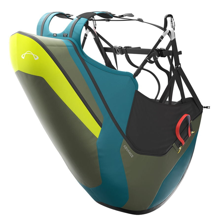 Advance AXESS 4 in the Coffee Brown-Fusion Yellow colour