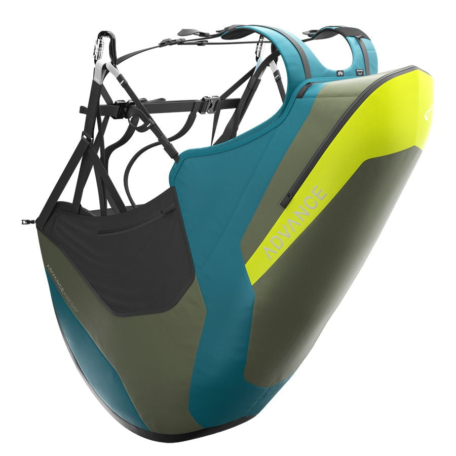 Advance AXESS 4 in the Coffee Brown-Fusion Yellow colour