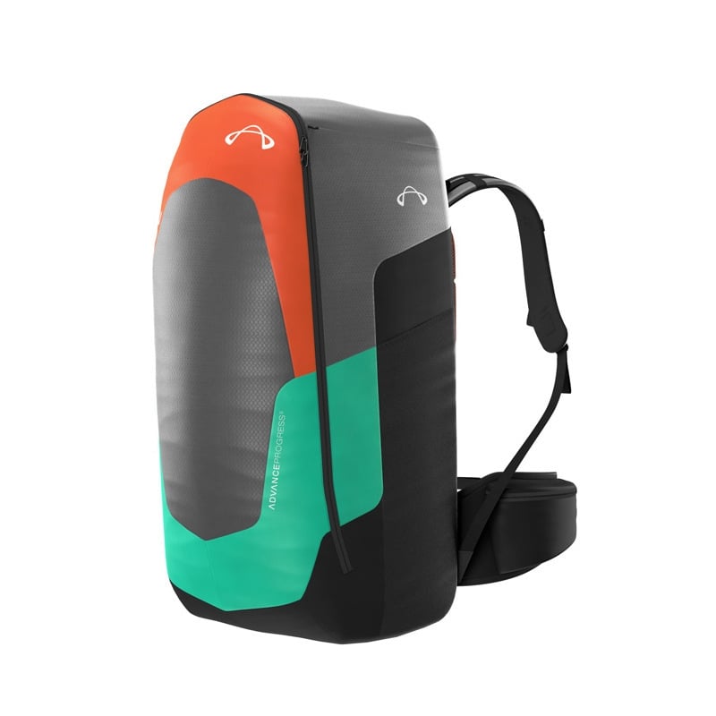 Rucksack mode | Fire Red-Spectra Green