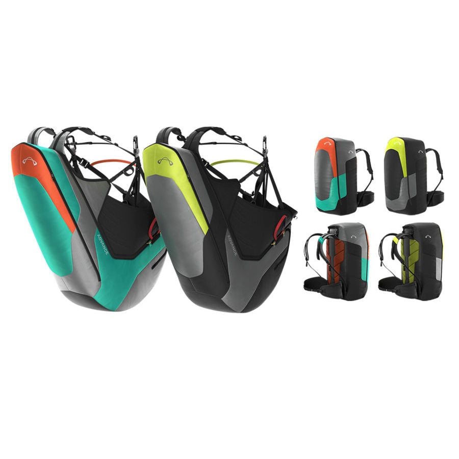 Standard colours: Fire Red-Spectra Green