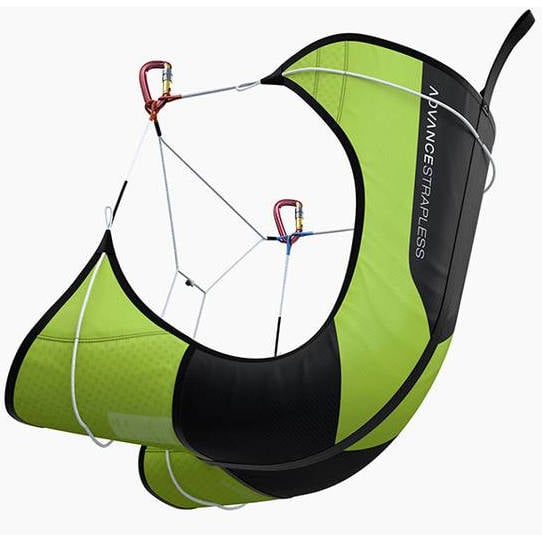 Advance STRAPLESS mountain paragliding harness