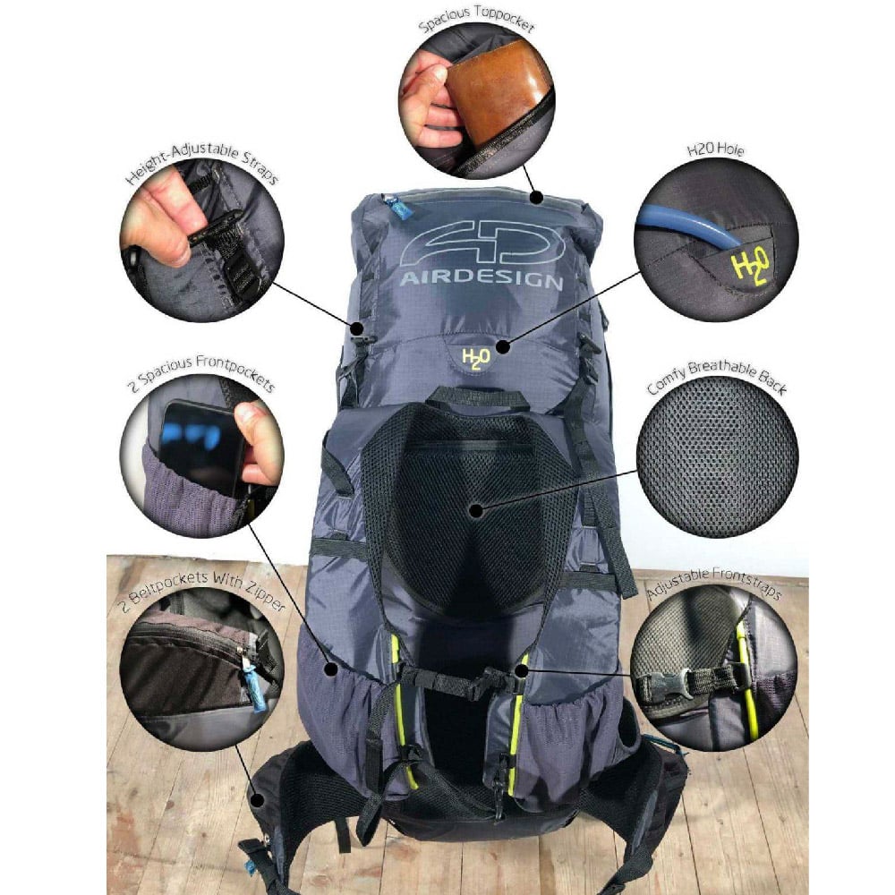 AirDesign Hike & Fly Trail Rucksack 55L