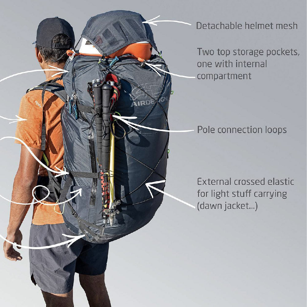 AirDesign Hike & Fly Trail Rucksack 99L
