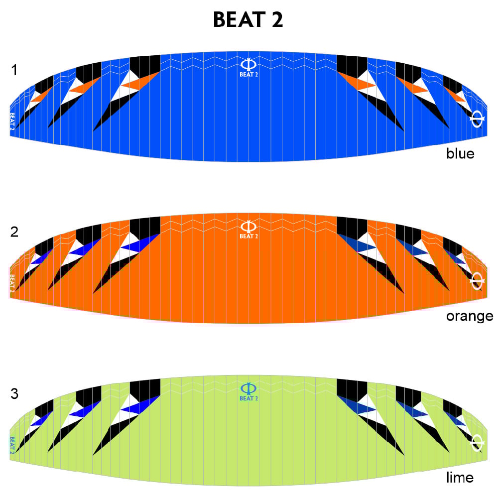 BEAT 2 and BEAT 2 light have the same colors.