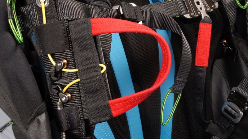 Supair Harness Reserve Handle BS - Acro Base System (high handle)