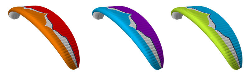 Standard Colours: Orange-White-Red (OWAR); Light Blue-White-Purple (LWAP); Light Green-White-Light Blue (HWAL)