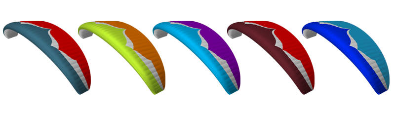 Standard colours: Anthracite-White-Red (A/W/R); Yellow-White-Orange (Y/W/O); Light Blue-White-Purple (L/W/P); Maroon-White-Red (M/W/R); Blue-White-Light Blue (B/W/L)