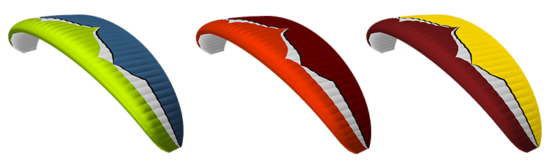 Standard Colours: Light Green-White-Black-Anthracite (HWKA); Red-White-Black-Maroon (RWKM); Maroon-White-Black-Yellow (MWKY)