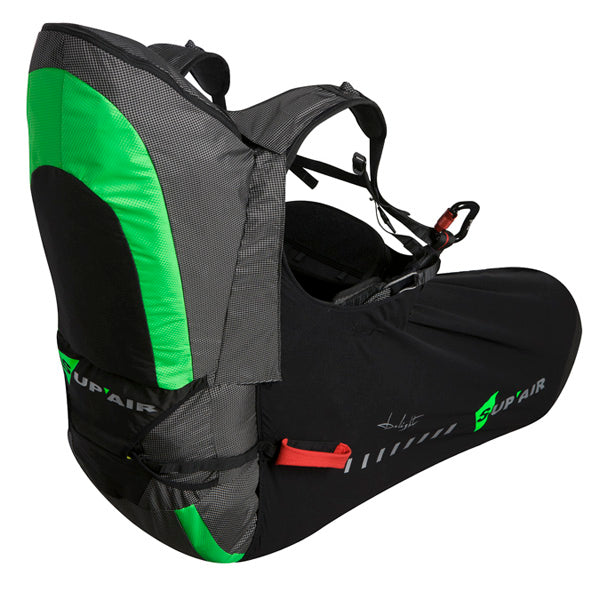 Sup'Air Delight - Ultra-Light Paragliding Pod Harness > Rear-Side View