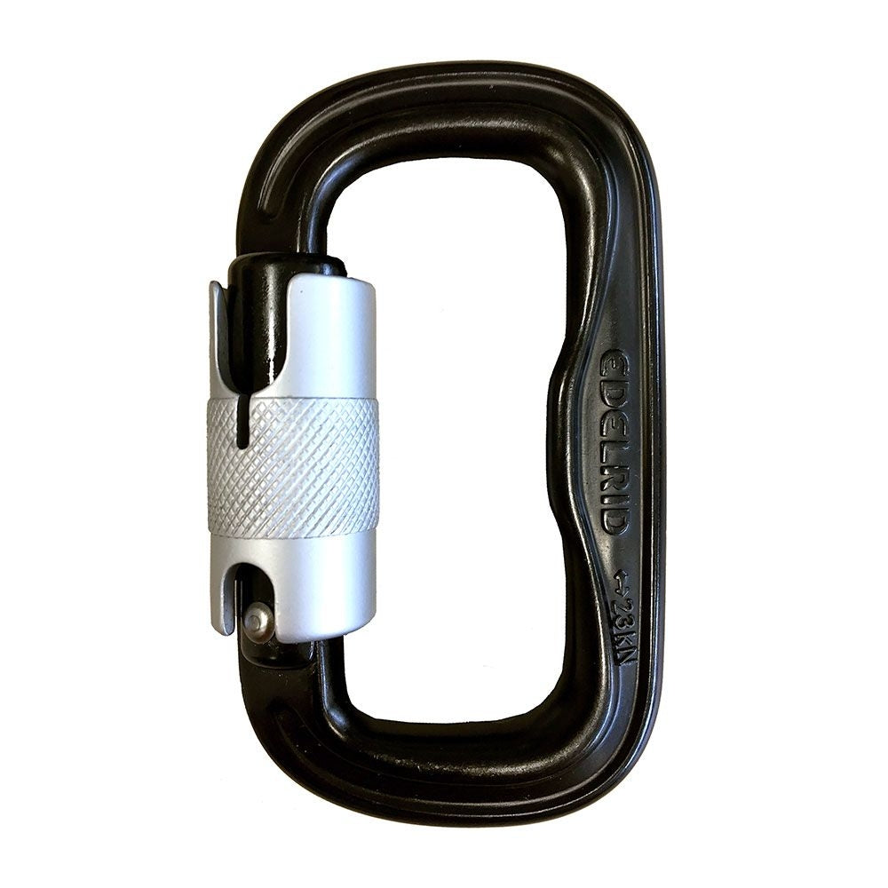 Edelrid FORAS light paragliding carabiner with sideways opening