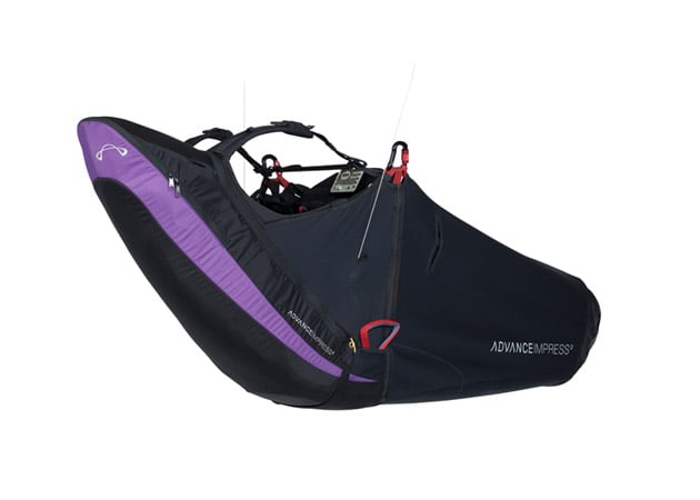 Advance IMPRESS 3 in Black-Amaranth - black with a purple link