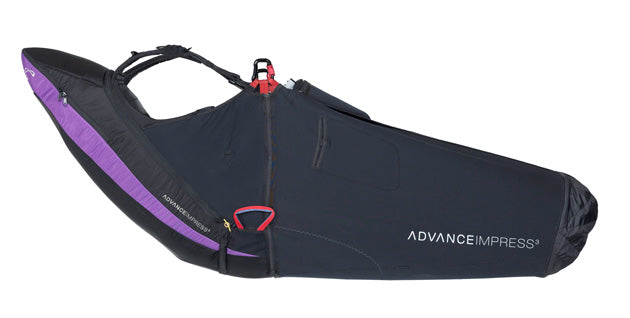 Advance IMPRESS 3 in Black-Amaranth - black with a purple link