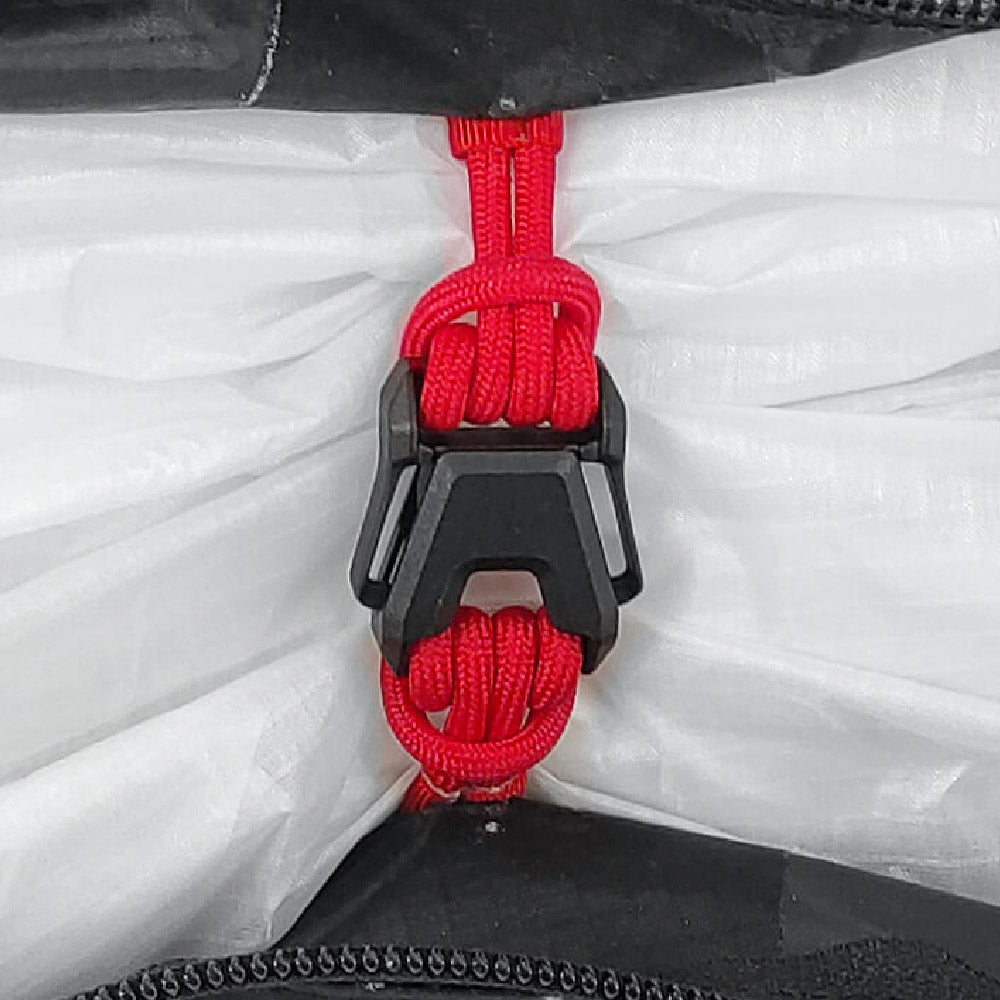 Advance FLATBAG DLS:side click-buckles and all round zip