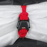 Advance FLATBAG DLS:side click-buckles and all round zip