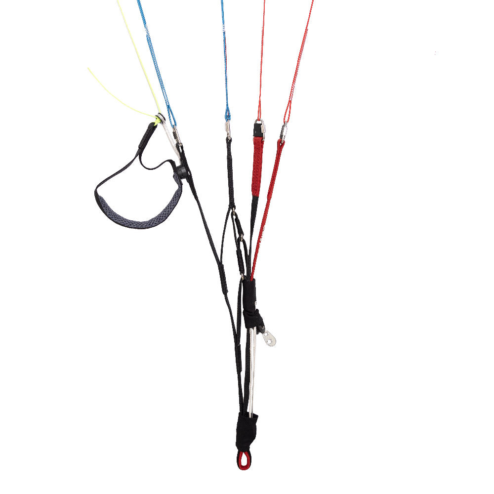 Standard risers: 12mm Cousin Kevlar