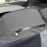 G-Chute pocket. With carabiner attachment