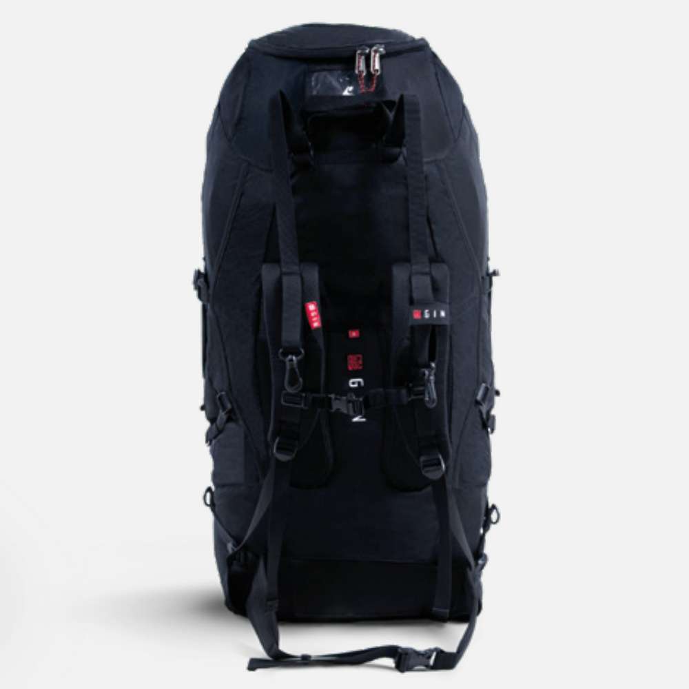 Gin Classic Rucksack Black & Red Backpack