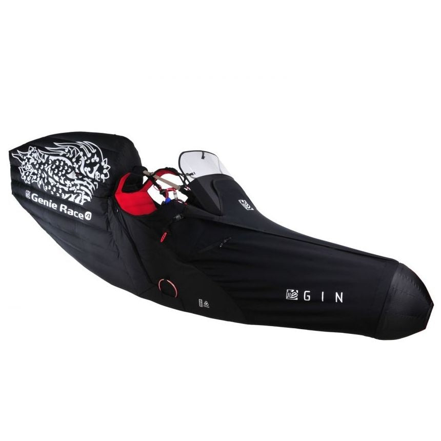 Genie Race 4 windshield and improved aerocone section angled view right