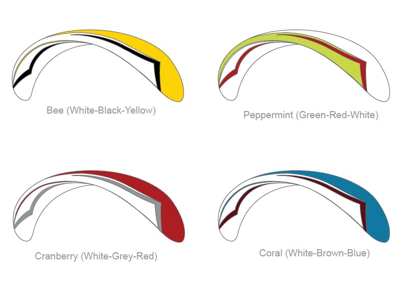 Gin Gliders Boomerang GTO - Colours