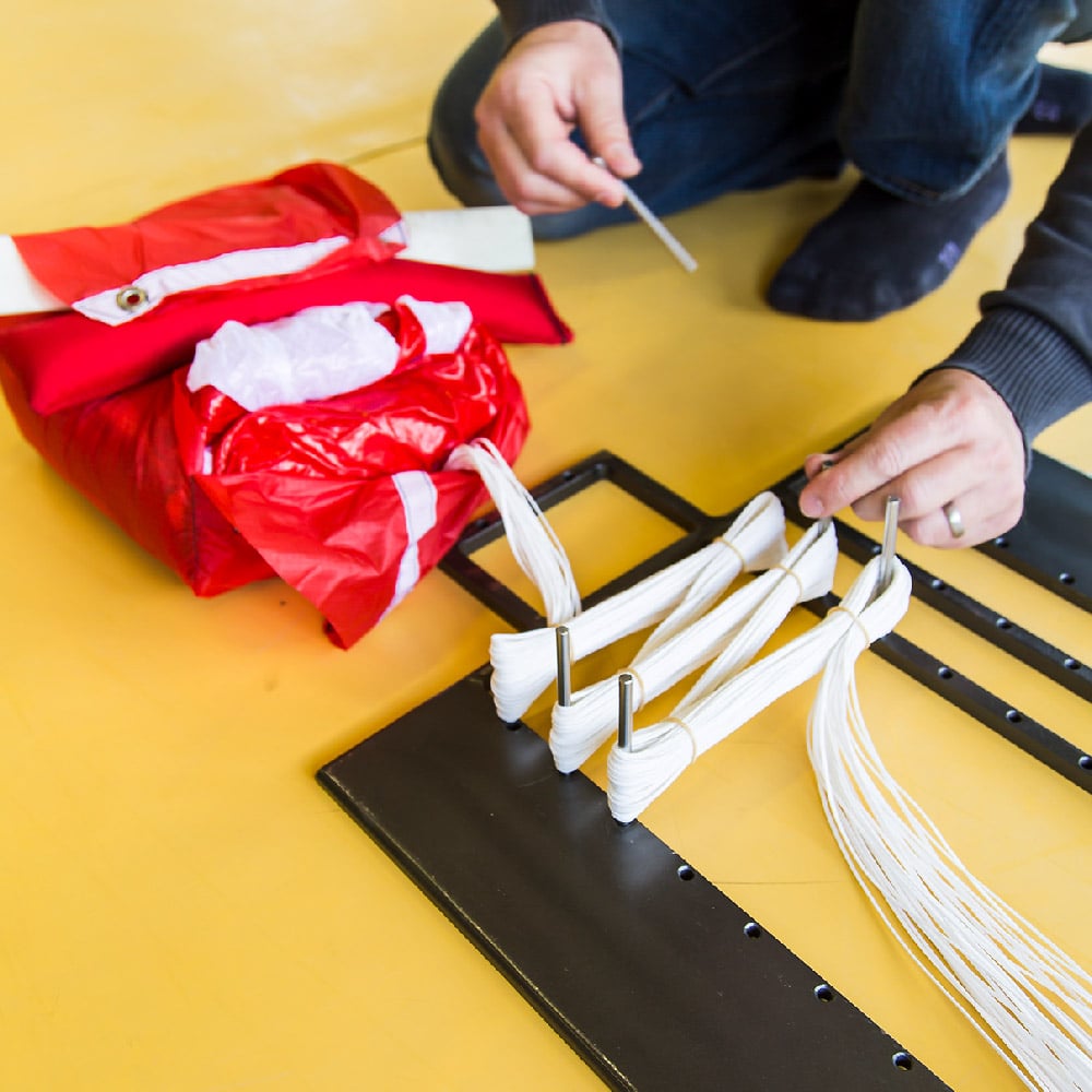 High Adventure Line Holder Pro Packing Board System (Pro Reserve Rigging Tool)