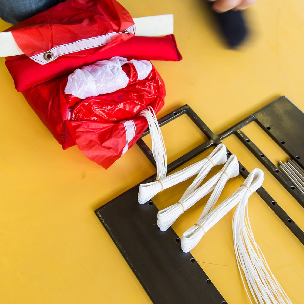 High Adventure Line Holder Pro Packing Board System (Pro Reserve Rigging Tool)