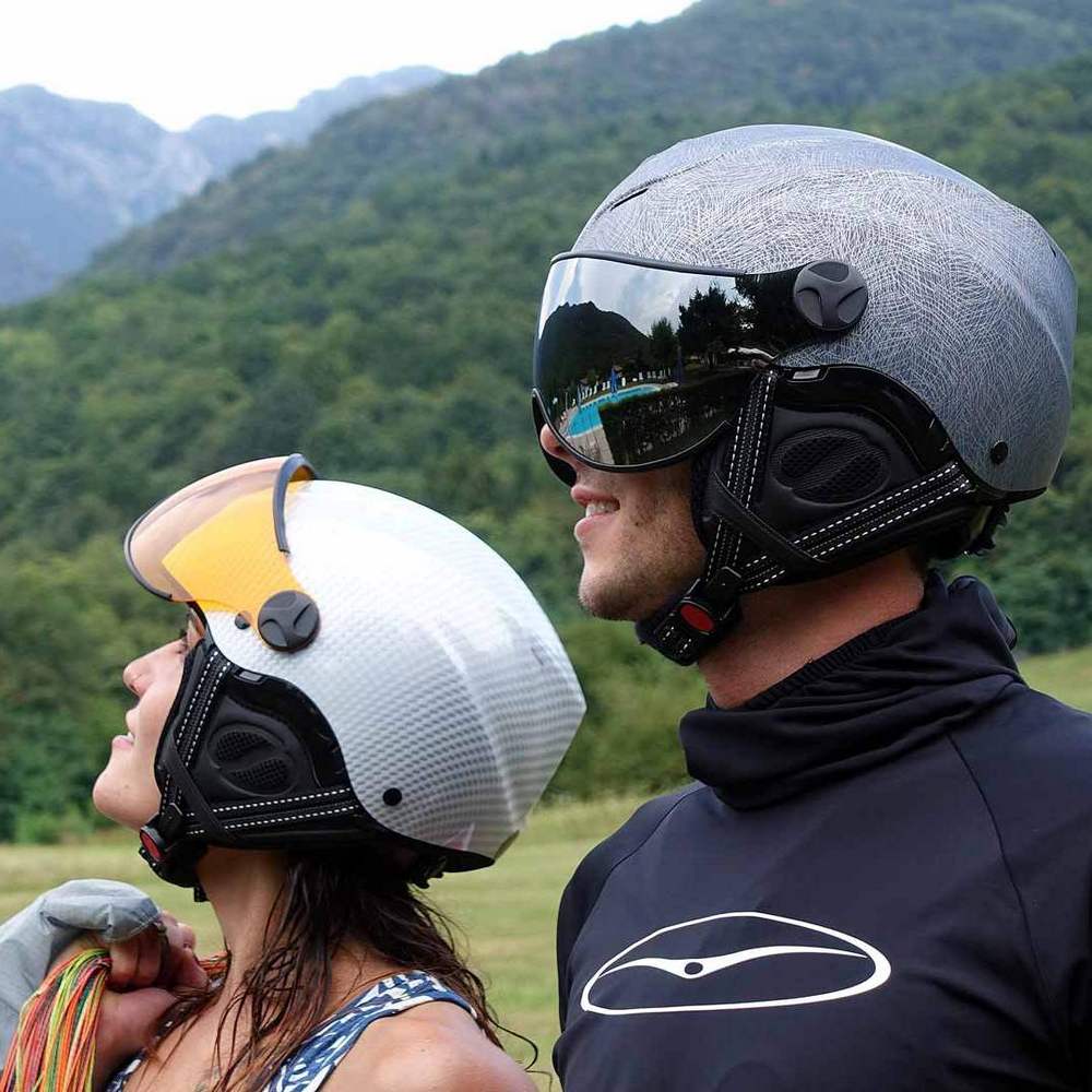 Icaro Nerv 2.0: coloursCarbon White and Scratch Grey