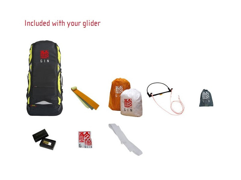 Included with your glider