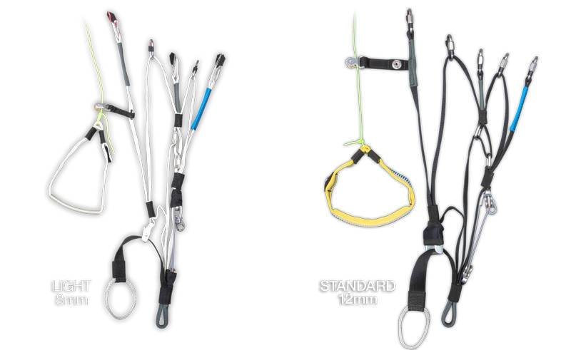 Risers: Light 8mm Dyneema | Standard 12mm