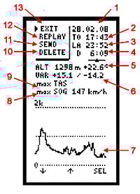 Logbook: flight detail