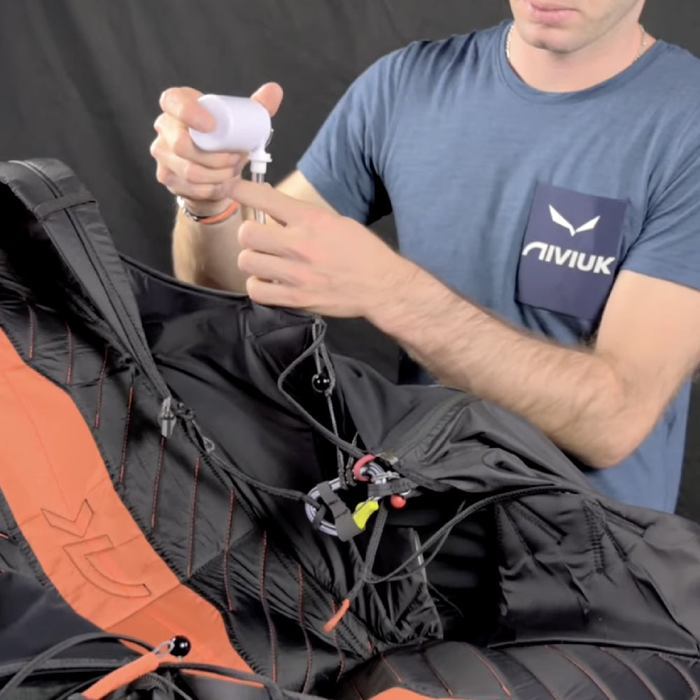 Niviuk Arrow P & Arrow P Race Inflatable Protector: Inflation