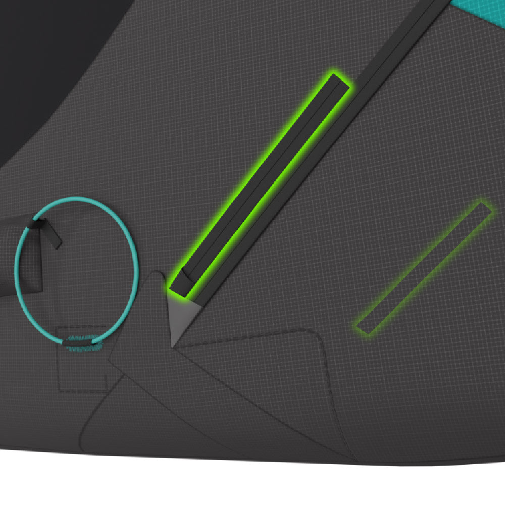 Two integrated parachutes