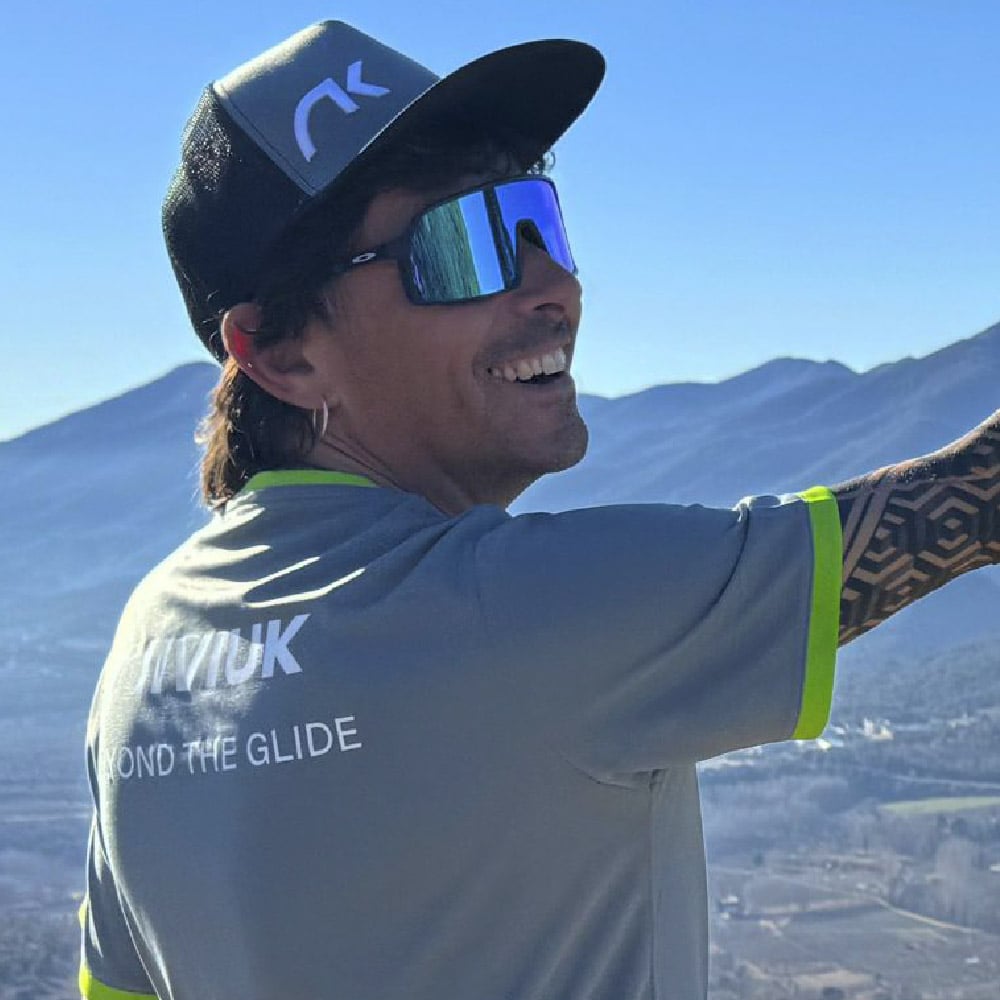 Niviuk Technical T-shirt Grey-Green BEYOND THE GLIDE