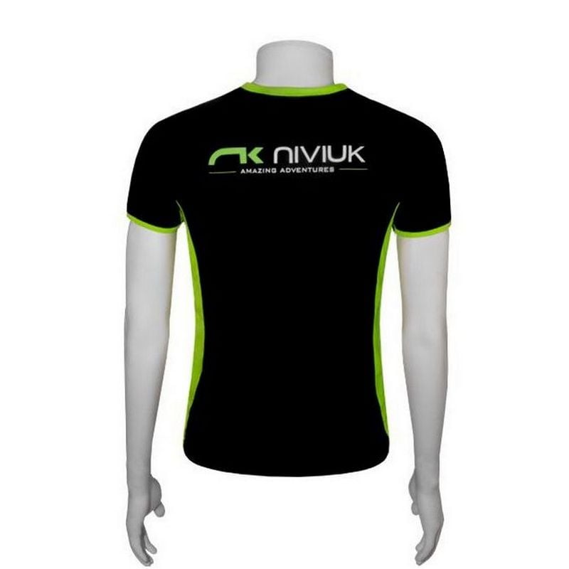 Niviuk Technical T-shirt Black-Green AMAZING ADVENTURES