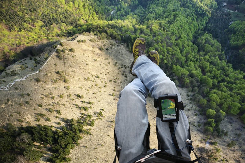 Oudie 3 mounted on Naviter Leg Strap using Oudie Jacket (not included)