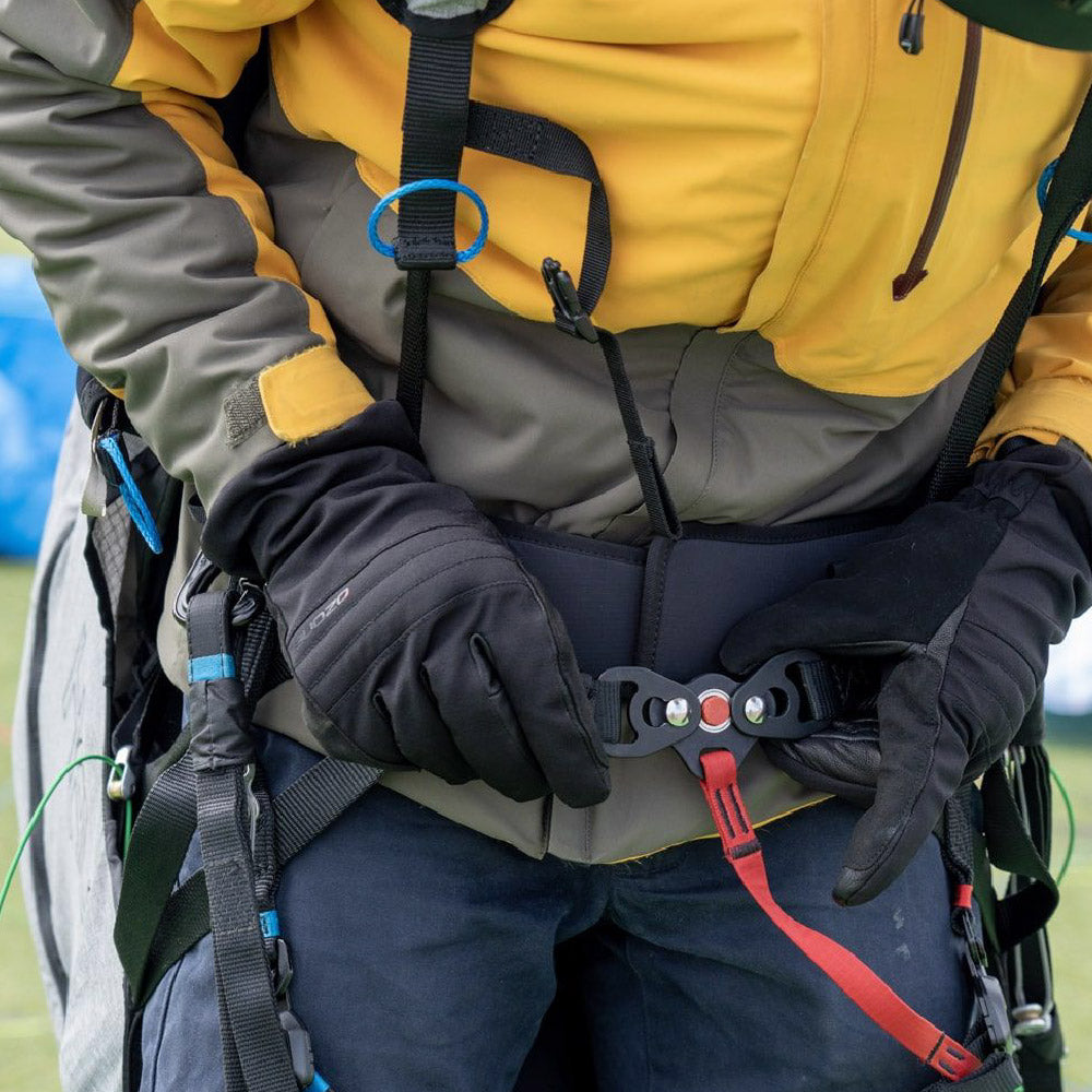 Ozone Halo with Inflatable Protection:Anti-forget harness system