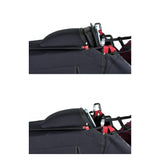 Top: Cockpit with cockpit wedge & removable flight panel | Bottom: Cockpit without cockpit wedge & removable flight panel