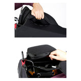 Top: Removable flight panel with pen holder
