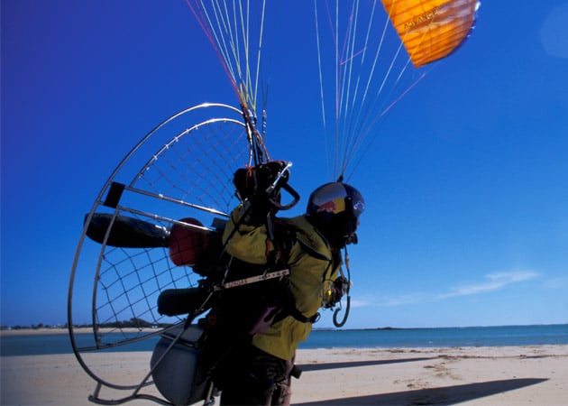 Advance Alpha 5 Paramotor - Launch