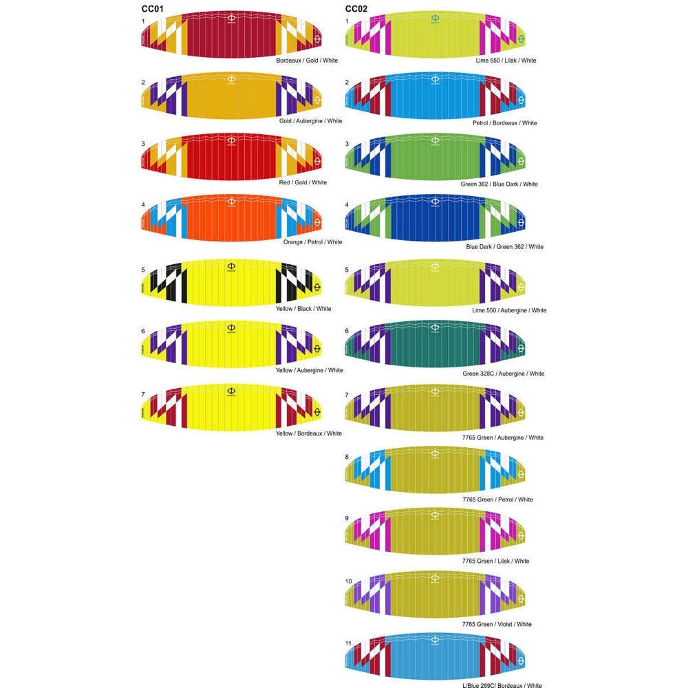 FANTASIA colour groups: CC01 (warm/reddish) or CC02 (cool/blueish)