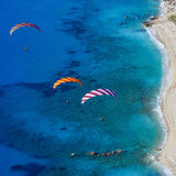 Phi SYMPHONIA trio | special colour 17 Red-Sun | serial colour 04 Bordeaux-White | special colour Orange-Blue