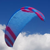 Phi CONCERTO tandem paraglider in standard colours CC1 (Orange-Dark Red-White)