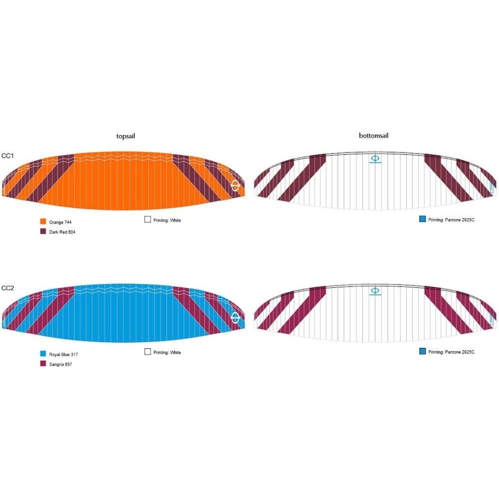 Standard colours: CC1 (Orange-Dark Red-White)